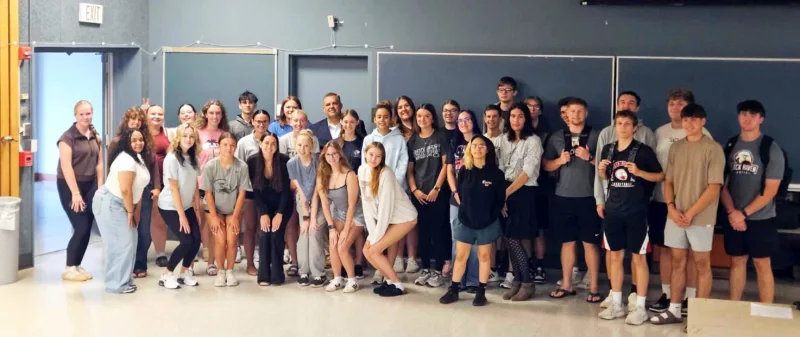 CU-Lock Haven alumnus returns to Lock Haven to inspire students to build careers, confidence and connections